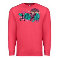 Cardinal Xoxo Valentine's Day turquoise gemstone Premium Sweatshirt - FaDigitalArtStudio