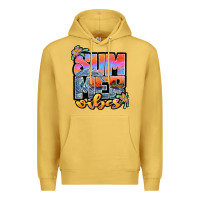 Antique Gold sum mer vibes Premium Hoodie - JahusDesignShop