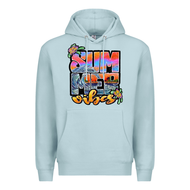 Sum Mer Vibes Premium Hoodie by JahusDesignShop | Teevron