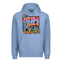 Colony Blue sum mer vibes Premium Hoodie - JahusDesignShop