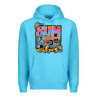 Ocean Blue sum mer vibes Premium Hoodie - JahusDesignShop