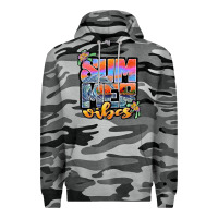 Slate Camo sum mer vibes Premium Hoodie - JahusDesignShop