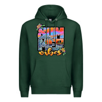 Sports Green sum mer vibes Premium Hoodie - JahusDesignShop