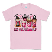 Bubblegum Pink No you hang up coffee cups Classic Tee - MaliasSmallBusiness