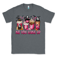 Charcoal Heather No you hang up coffee cups Classic Tee - MaliasSmallBusiness