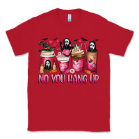 Red No you hang up coffee cups Classic Tee - MaliasSmallBusiness