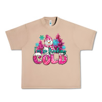 Burro im so freaking cold pink christmas snowman Urban Heavy Tee - MaliasSmallBusiness