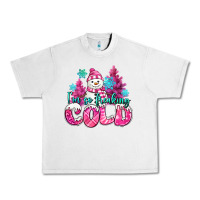 Lunar Rock im so freaking cold pink christmas snowman Urban Heavy Tee - MaliasSmallBusiness