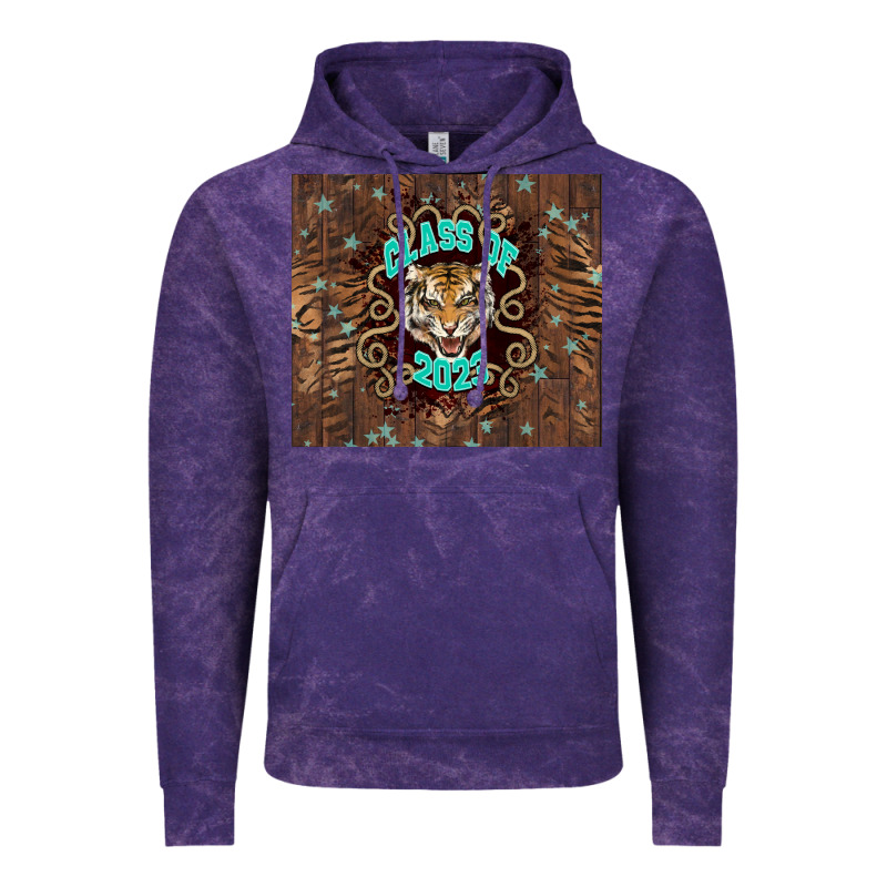 Class Of 2023 Tiger Vintage Hoodie by NancyCooperArtShop | Teevron