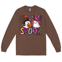 Chestnut too cute to spook Long Sleeve Tee - BarkalooDesign