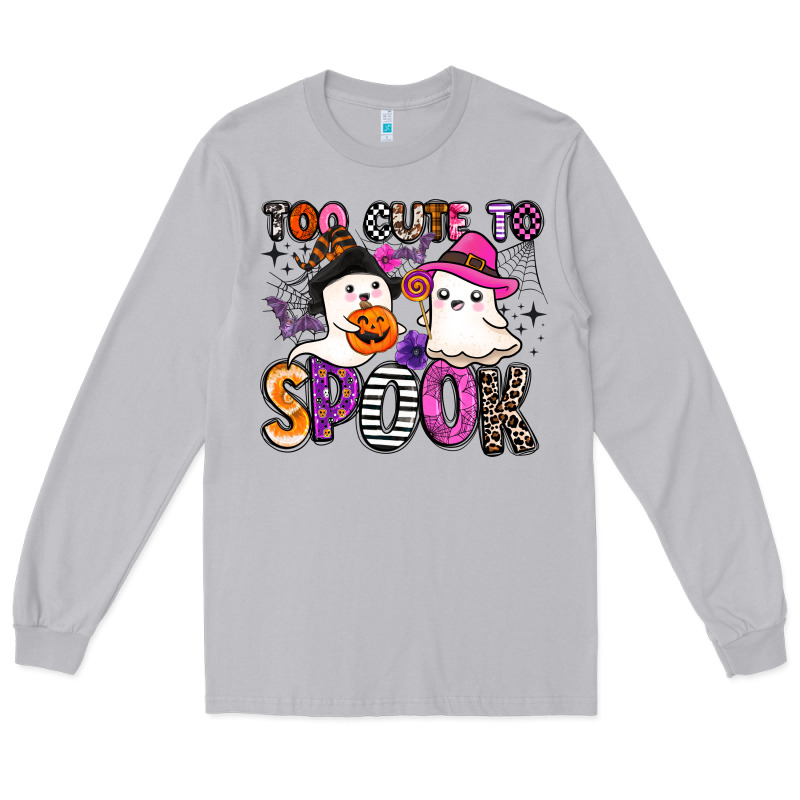 Too Cute To Spook Long Sleeve Tee by BarkalooDesign | Teevron