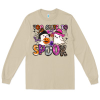 Mushroom too cute to spook Long Sleeve Tee - BarkalooDesign