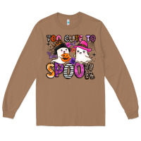 Toasted Coconut too cute to spook Long Sleeve Tee - BarkalooDesign