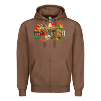 Chestnut cinco de mayo maestra Zipper Hoodie - CowGirlArtShop