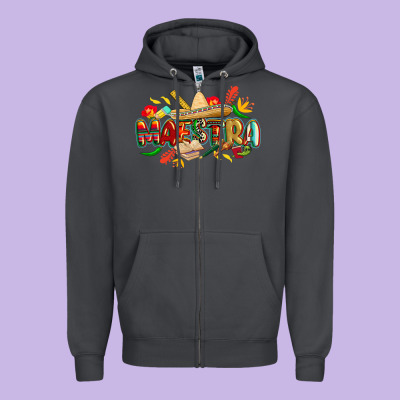 Cinco De Mayo Maestra Zipper Hoodie Designed By Cowgirlartshop