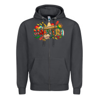 Smoke cinco de mayo maestra Zipper Hoodie - CowGirlArtShop