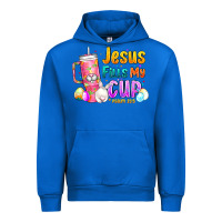 Cobalt Jesus Fills My Cup Easter Urban Hoodie - CowhideDigitalArt