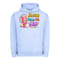 Pigment Grape Ice Jesus Fills My Cup Easter Urban Hoodie - CowhideDigitalArt