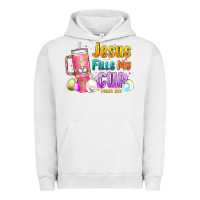 Pigment Lunar Rock Jesus Fills My Cup Easter Urban Hoodie - CowhideDigitalArt