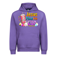 Tulip Jesus Fills My Cup Easter Urban Hoodie - CowhideDigitalArt