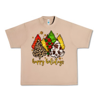 Burro happy holidays with christmas tree Urban Heavy Tee - MaliasSmallBusiness