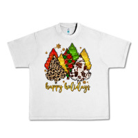 Lunar Rock happy holidays with christmas tree Urban Heavy Tee - MaliasSmallBusiness