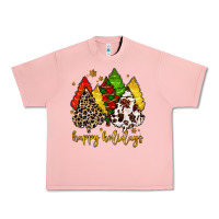Salmon happy holidays with christmas tree Urban Heavy Tee - MaliasSmallBusiness