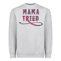 Heather Grey Mama Tried Heavyweight Sweatshirt - Bettercallsaul