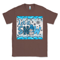 Chestnut let it snow Classic Tee - JahusDesignShop