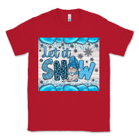 Red let it snow Classic Tee - JahusDesignShop