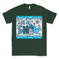 Sports Green let it snow Classic Tee - JahusDesignShop