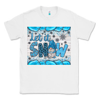 White let it snow Classic Tee - JahusDesignShop