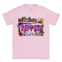 Bubblegum Pink witches be trippin Classic Tee - CowhideDigitalArt
