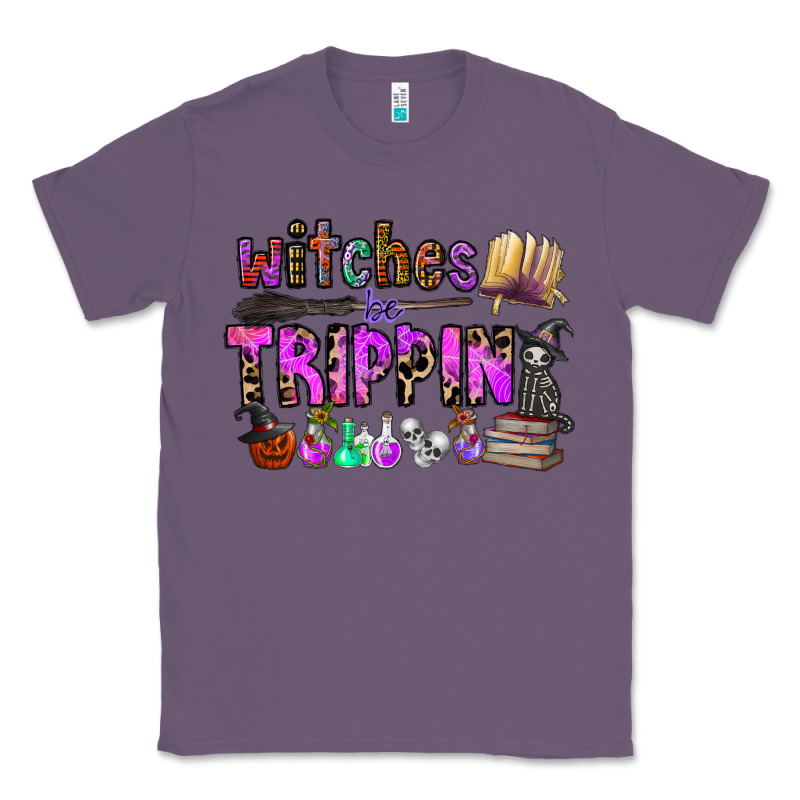 Witches Be Trippin Classic Tee by CowhideDigitalArt | Teevron