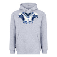 Heather Grey practice jersey fa element 1 Heavyweight Hoodie - FaDigitalArtStudio