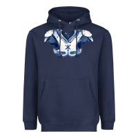 Navy practice jersey fa element 1 Heavyweight Hoodie - FaDigitalArtStudio