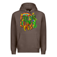 Coffee St. Patrick's Day Feeling lucky Premium Hoodie - CowGirlArtShop