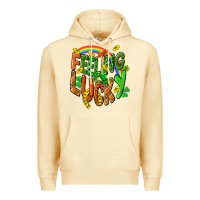 Pina Colada St. Patrick's Day Feeling lucky Premium Hoodie - CowGirlArtShop