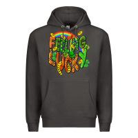 Smoke St. Patrick's Day Feeling lucky Premium Hoodie - CowGirlArtShop