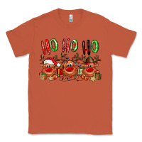 Copper Ho ho ho Reindeer Classic Tee - NancyCooperArtShop