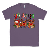 Lavender Ho ho ho Reindeer Classic Tee - NancyCooperArtShop