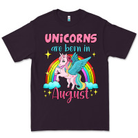 Plum unicorns are born in august Premium Tee - Jasminsmagicworld