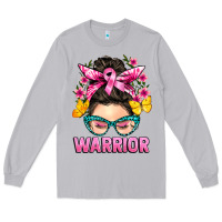 Moon Dust cancer warrior messy bun Long Sleeve Tee - BarkalooDesign