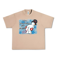 Burro how snowflakes are made winter christmas Urban Heavy Tee - MaliasSmallBusiness