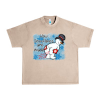 French Oak how snowflakes are made winter christmas Urban Heavy Tee - MaliasSmallBusiness