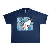 Navy how snowflakes are made winter christmas Urban Heavy Tee - MaliasSmallBusiness