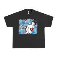 Pigment Black how snowflakes are made winter christmas Urban Heavy Tee - MaliasSmallBusiness