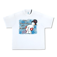White how snowflakes are made winter christmas Urban Heavy Tee - MaliasSmallBusiness