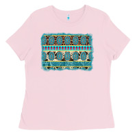 Bubblegum Pink turquoise gemstone background Ladies Tee - AdoDesignShop