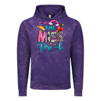 Cloud Purple little miss pre k Vintage Hoodie - NancyCooperArtShop